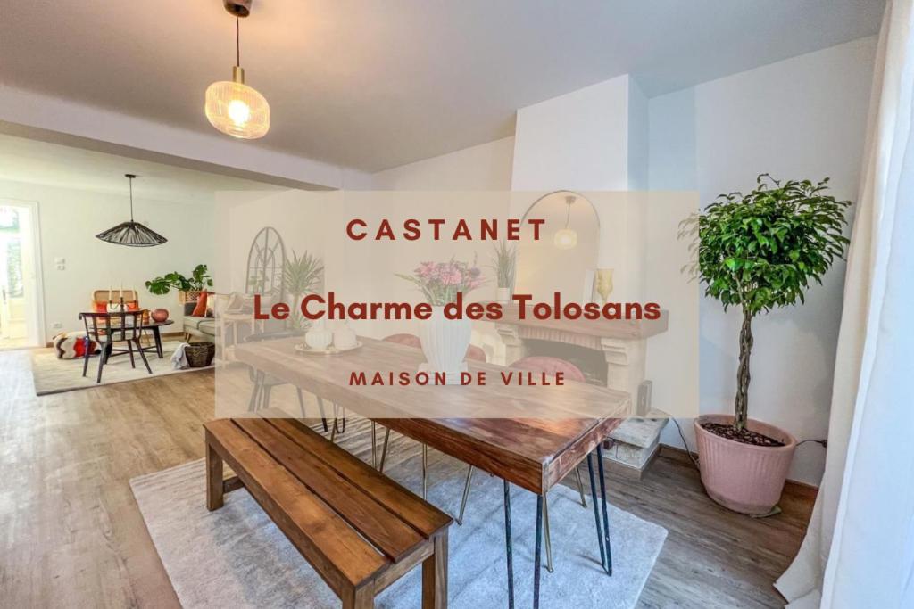 Вілла Le Charme Des Tolosans Castanet-Tolosan Екстер'єр фото